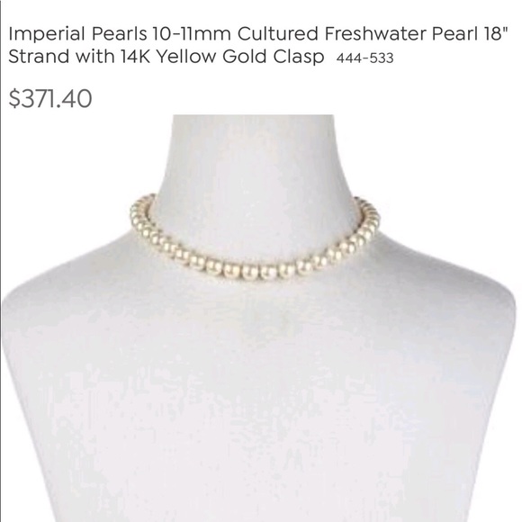 Imperial Pearls 14k Gold 10mm Strand Necklace - Picture 5 of 8